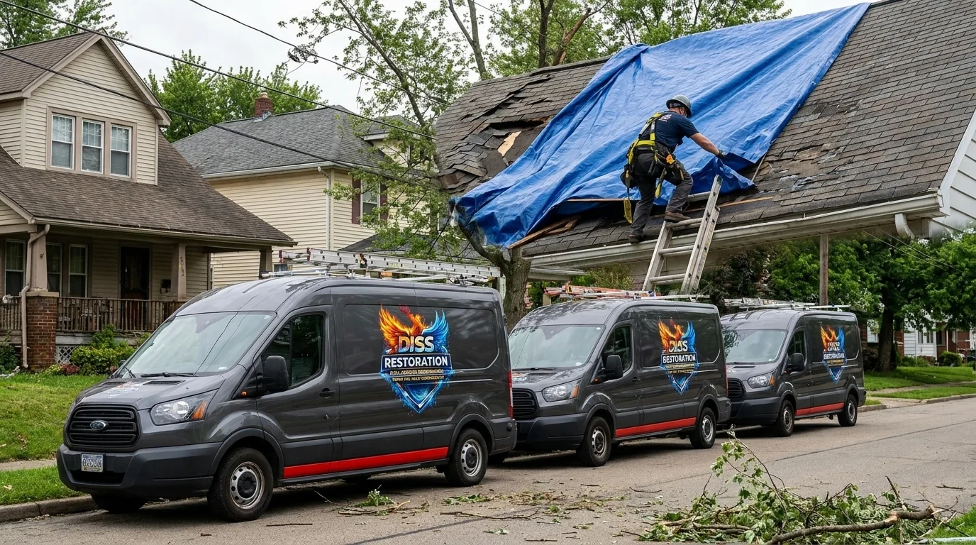 Storm Damage Restoration in Youngstown